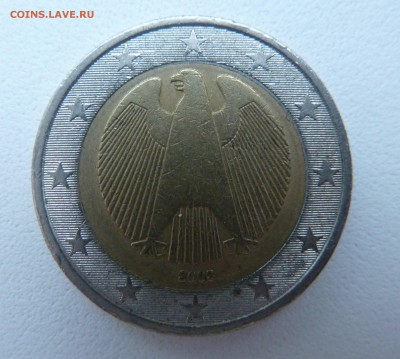 2 евро Германия 2003 J до 03.02.16 22:00 мск - P1250457.JPG