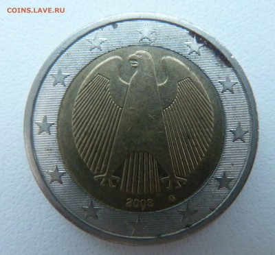 2 евро Германия 2003 G до 03.02.16 22:00 мск - P1250459.JPG