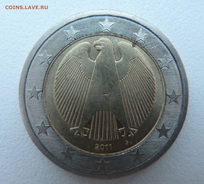 2 евро Германия 2011 J до 03.02.16 22:00 мск - P1250467.JPG