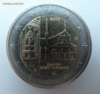 2 евро Германия 2013 G Монастырь Маульбронн до 03.02.16 - P1250488.JPG