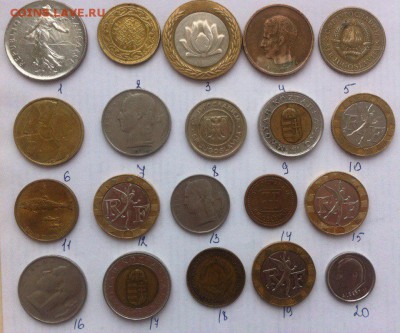 20 иностранных монет - 0O42N6sFxlU