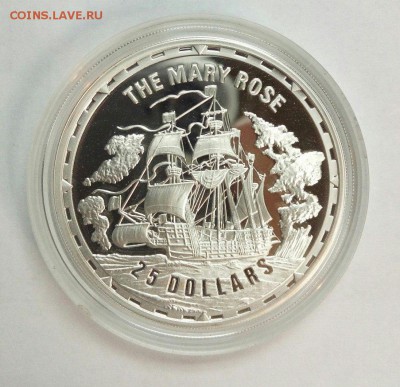 Серебро 25$ 2008 Корабль Мери Роуз до 01.02 с 200р - clBWCm_FcAo
