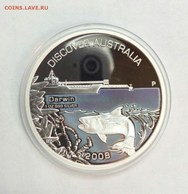 Серебро 1$ 2008 Дарвин до 01.02 с 200р - c61yiS4mNAY