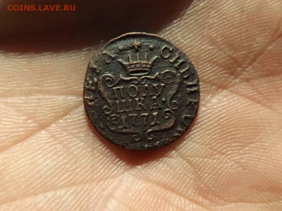Полушка 1771 года.Сибирь.до 29.01.16 года.кор.аук. - DSCF64511J_6159431_20450992