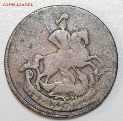2 копейки 1757 год.  *********** 3,02,16 в 22,00 - 6,01,16 114