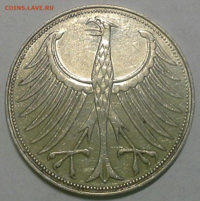 ФРГ 5 марок 1966 D до 3.02.16 - IMG_20160129_163602