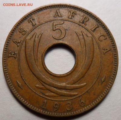 Восточная Африка 5 центов 1936 Эдуард VIII до 02.02. в 22-00 - 7.JPG