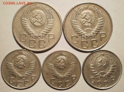 20 коп 1954,56, 10 коп 1949,48,46, хорошие, блиц - P1200602.JPG
