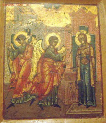 икона. "Благовещение". Палех, миниатюра. до 05.02.2016г - DSC04553.JPG