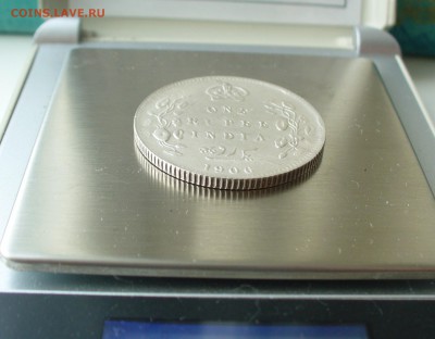 Индия. Одна руппия 1906 года. - P1150163.JPG