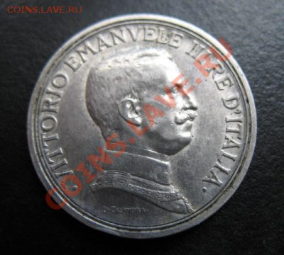 серебро, Италия, 1916 г, 2 л, до 12.10 в 21-30 мск - итал 1916 2а