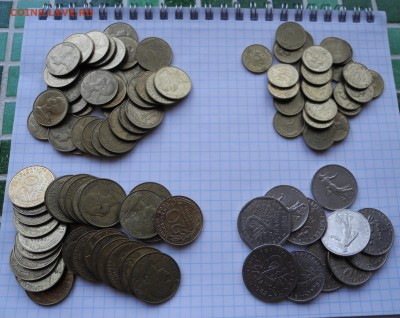 Франция 97 монет с 200 рублей до 3 февраля - Fra