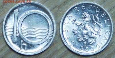 Чехословакия 10 геллеров, 9 шт., по 1 р., до 02.02.2016 22-0 - 2000.JPG