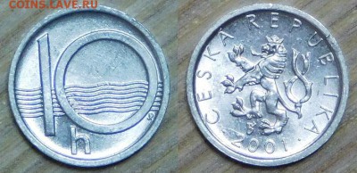 Чехословакия 10 геллеров, 9 шт., по 1 р., до 02.02.2016 22-0 - 2001.JPG