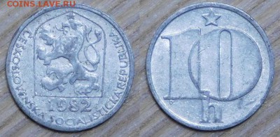 Чехословакия 10 геллеров, 10 шт. по 1р. до 02.02.2016 22-00 - 1982.JPG