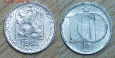 Чехословакия 10 геллеров, 10 шт. по 1р. до 02.02.2016 22-00 - 1984.JPG