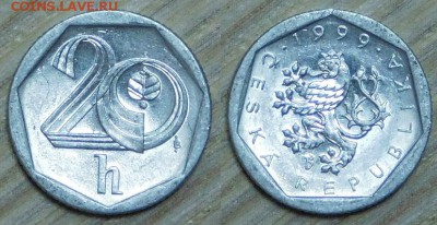 Чехословакия 20 геллеров, 9 шт. по 1 р. до 02.02.2016 22-00 - 1999.JPG