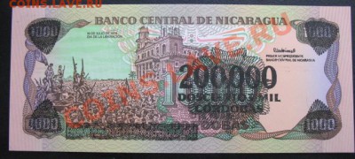 Никарагуа, 200 000, до 12.10 в 21-30 мск - б ник 20т а