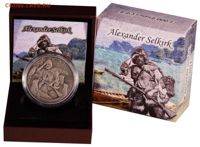 Монеты с Корабликами - 1000Francs_BurkinaFaso_AlexanderSelkirk_2014
