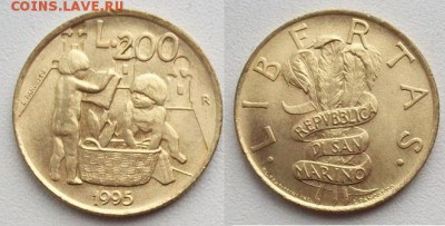 Сан Марино 200 лир 1995 - 100_4878