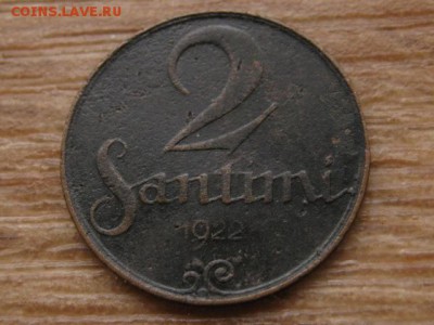 Латвия 2 сантима 1922 до 02.02.16 в 21.00 М - IMG_6471.JPG