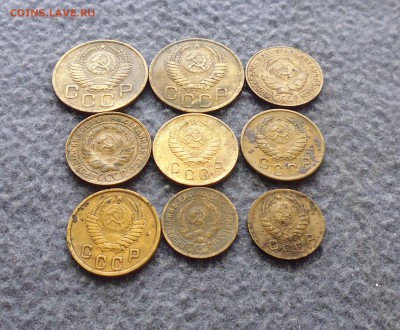 1,2,3,5 коп с 1926-1954год ( 11 штук ) до 3.02.16г в 22.10 - IMG_20160131_185854.JPG