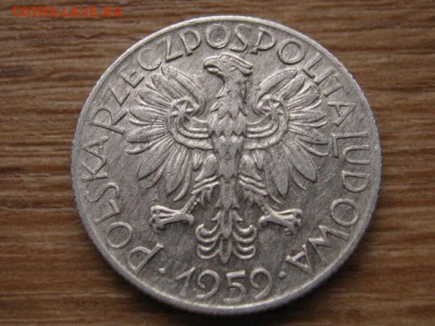 Польша  5 злотых 1959  до 02.02.16 в 21.00 М - IMG_6515.JPG