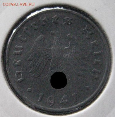 10 пф. 1941 А, Германия, 3 рейх, до 22.00 4.02. - IMG_7369.JPG