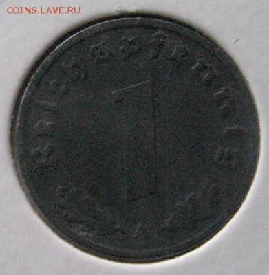 1 пф. 1943 А, Геомания, 3 рейх, до 22.00 4.02. - IMG_7372.JPG