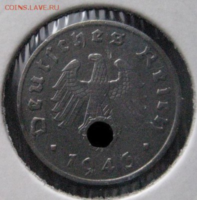 1 пф . 1943 А, Германия, 3 рейх, 2 экз.  до 22.00 4.02. - IMG_7379.JPG