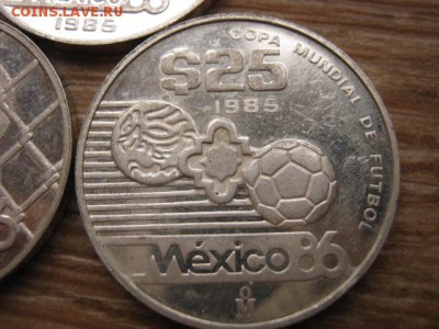 Мексика 3 по 25 песо 1985 футбол Ag до 03.02.16 в 21.00 М - IMG_6639.JPG