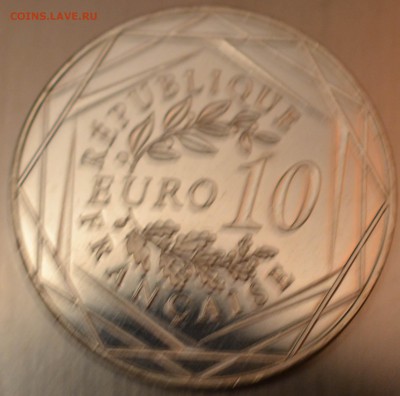 10 евро 2015 год, франция, петух - DSC_0198.JPG