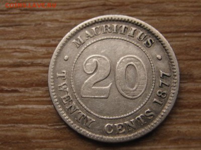 Маврикий Брит. 20 центов 1877 до 04.02.16 в 21.00 М - IMG_6690.JPG