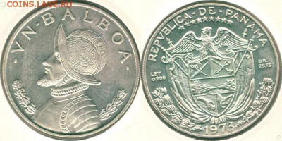 Панама, 1 бальбоа 1973 - до 22-00мск 02.02 - pan-1b-1973