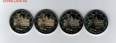 == 2 Евро Германия 2010 - Бремен - A, D, F, G - 07.02.2016 - 2010-Бремен-2