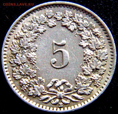 Швейцария_5 раппенов 1925; до 01.02_22.28мск - 10103