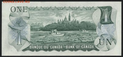 Канада 1 $ 1973 г. UNC-. до 22-00 мск 04.02.16 г. - Канада 1 1973 реверс