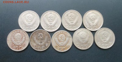 10 коп. 1946-57 г. - 9 шт.  Недорого!  - до 07.02.16 г. - DSCN5466.JPG