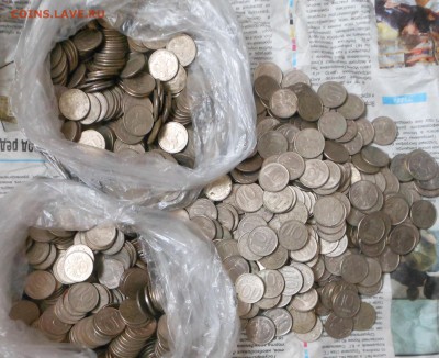 8 кг мелочи 90-х - с рубля!!!  - до 07.02.16 г. - DSCN5475.JPG