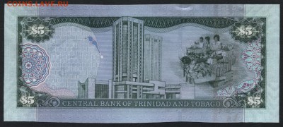 Тринидат и Табаго 5$ 2006г. UNC. до 22-00 мск 04.02.16 г. - Тринидат иТ 5 2006 реверс