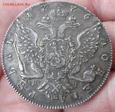 Рубль 1776 г. - Рубль 1776 г. 5.JPG