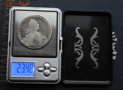 Рубль 1775 год - IMG_5494.JPG