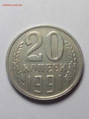 20 копеек 1991 без двора - 20160202_203446