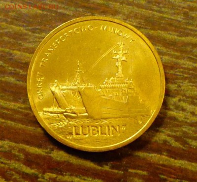 ПОЛЬША - КОРАБЛЬ "ЛЮБЛИН" до 9.02, 22.00 - Польша 2 зл корабль Люблин-1