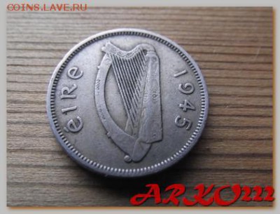 Ирландия 6 пенсов 1945 До 05.02.15 в 22:00 МСК - DSCF9071