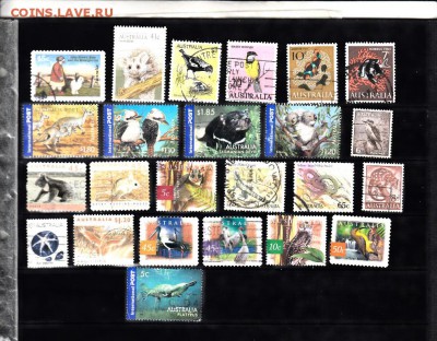 Австралия фауна 24 марки - 44