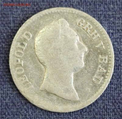 С 1 руб. БАДЕН 3 крейцера 1835г. ЛЕОПОЛЬД  до 9.02 в 22-00 - IMG_9986.JPG