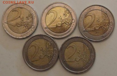 2 Евро 5шт погодовка (разные) - до 07.02.2016 г - photofacefun_com_1454599078