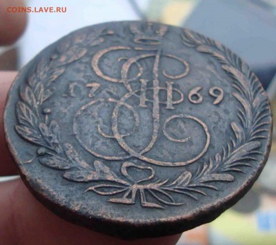 5 копеек1769г орел 1763г.До 6.02 в 22.00 мск - 11