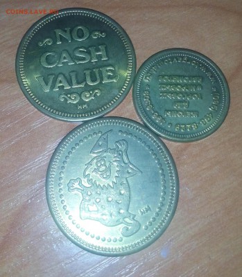 Жетоны NO CASH VALUE - IMG_20160204_222445_568